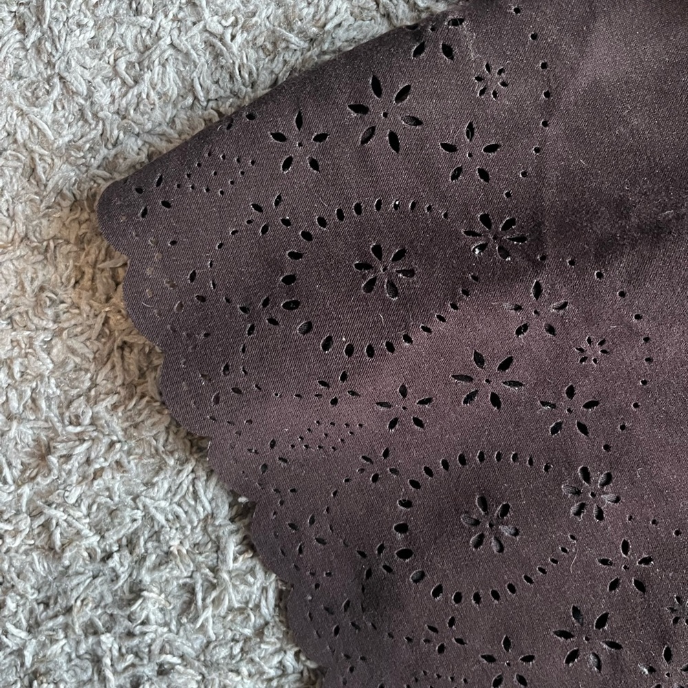 Size M Analogy Brown Western Vintage Top - Picture 3 of 6